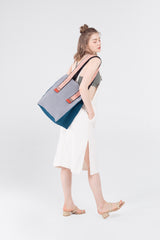 The TO。TE Series-Shopper Combo tote Grey