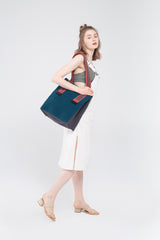 The TO。TE Series-Shopper Combo tote Dark Green