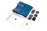 The TO。TE Series-Shopper Combo tote Army Blue