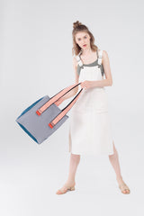 The TO。TE Series-Shopper Combo tote Grey