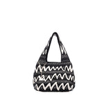Graffiti Series - Fluffy Mini Tote Bag Black