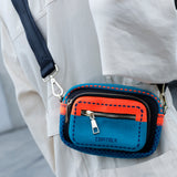 The TO。TE Series- Sling Camera Bag Red Grey