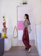 The TO。TE Series Shopper Snow Flake Tote Mélange Grey