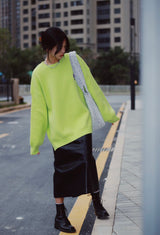 The TO。TE Series Shopper Snow Flake Tote Mélange Grey