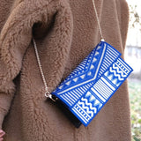 Graffiti Series Splendor Flap Top Phone Bag Navy