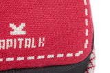 The TO。TE Series- Sling Camera Bag Red Grey