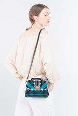 Three Angles Series Mini Bag Lake Blue