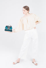 Three Angles Series Mini Bag Lake Blue