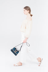 Three Angles Series Mini Bag Electric Blue
