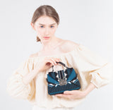 Three Angles Series Mini Bag Electric Blue