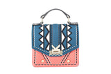 Three Angles Series-Crossbody Bag Orange Green