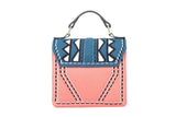 Three Angles Series-Crossbody Bag Orange Green