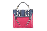 Three Angles Series-Crossbody Bag Blue Red