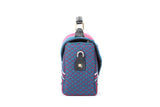 Three Angles Series Square Mini Bag Maroon