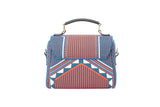 Three Angles Series Square Mini Bag Orange