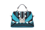 Three Angles Series Mini Bag Lake Blue