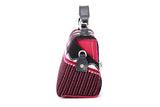 Three Angles Series Mini Bag Wine Red