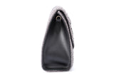 Secret Garden Fluffy Floral Crossbody bag Grey