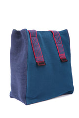 The TO。TE Series-Shopper Combo tote Army Blue