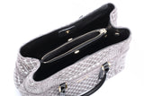 Crackles Series Embellish Diamond Shoulder Bag Grey