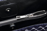 Crackles Series Embellish Diamond Shoulder Bag Navy