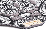 Secret Garden Fluffy Floral Crossbody bag Grey