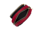 The TO。TE Series- Sling Camera Bag Red Grey