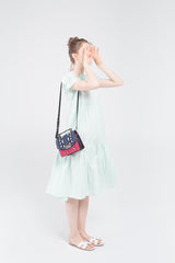 Three Angles Series-Crossbody Bag Blue Red