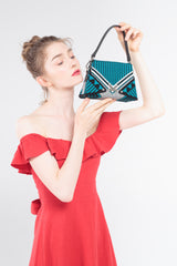 Three Angles Series Nano bag Lake Blue