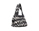 Graffiti Series - Fluffy Mini Tote Bag Black