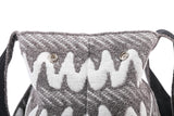 Graffiti Series - Fluffy Mini Tote Bag Grey