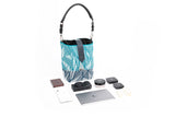 Secret Garden Floral Bucket Bag Blue Green