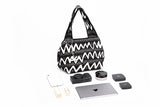 Graffiti Series - Fluffy Mini Tote Bag Black