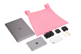 The TO。TE Series- Shopper Paper Tote Neon Pink