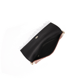 Secret Garden Floral Fringe Crossbody Bag Rosewood