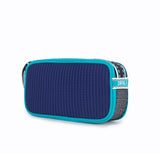 The TO。TE Series- Wicker Messenger Bag Blue Green