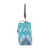 Secret Garden Floral Bucket Bag Blue Green