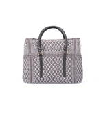 Crackles Series Embellish Diamond Shoulder Bag Grey