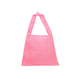 The TO。TE Series- Shopper Paper Tote Neon Pink