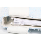 The TO。TE Series Shopper Snow Flake Tote Blue