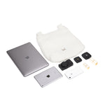 The TO。TE Series Shopper Snow Flake Tote White