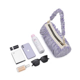 Candy Series Marshmallow Underarm Bag Grape Marshmallow