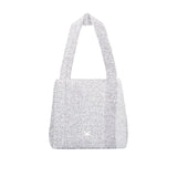 The TO。TE Series Shopper Snow Flake Tote Mélange Grey