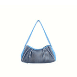 Candy Series Jelly Bean Hobo Bag Ocean Blue