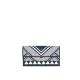 Graffiti Series Contemporary Flap Top Phone Bag Blue