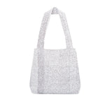 The TO。TE Series Shopper Snow Flake Tote Mélange Grey