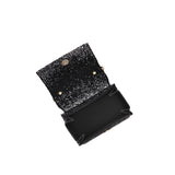 Graffiti Series - Starring Flap Top Crossbody Bag Silver