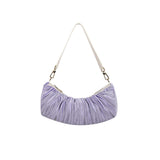 Candy Series Marshmallow Underarm Bag Grape Marshmallow