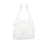 The TO。TE Series Shopper Snow Flake Tote White
