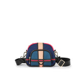Three Angles Series Puzzle Mini Bag Blue Green